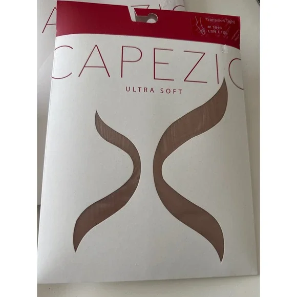 Women's S/5 Capezio Ultra Soft Transition Tight in Light Suntan (LSN),‎ L/XL NIB